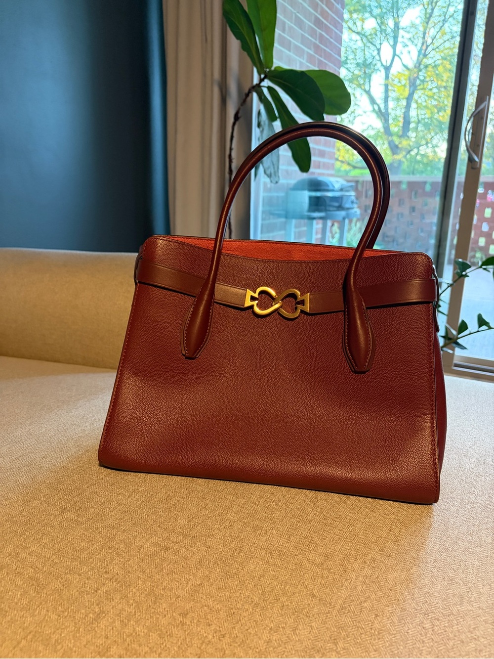 Kate Spade Maroon Bag - Picture 1 of 7